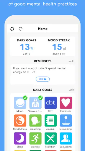 Moodfit: Mental Health Fitness screenshot