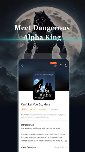 Moonovel-Werewolf Romance screenshot
