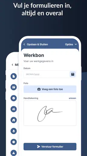 MoreApp Formulieren screenshot