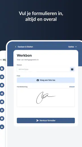 MoreApp Formulieren screenshot