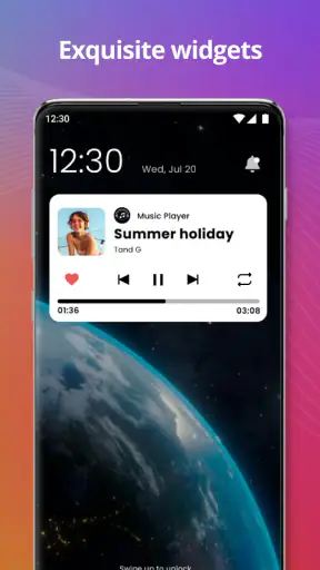 Muziekspeler screenshot