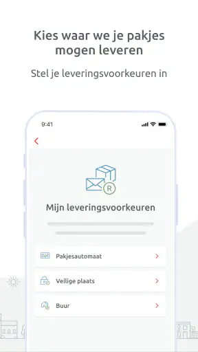 My bpost screenshot