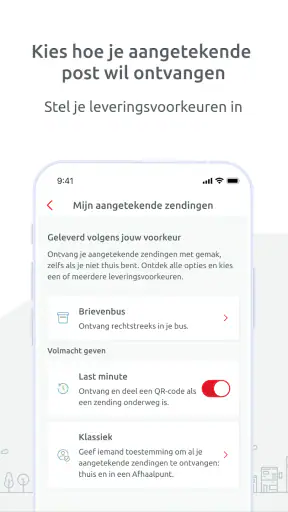 My bpost screenshot