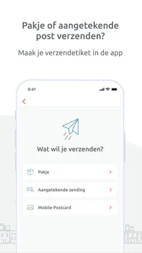My bpost screenshot