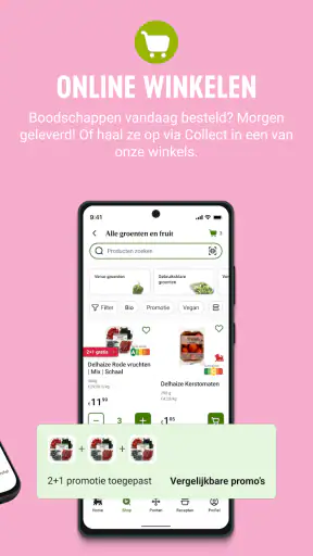 My Delhaize screenshot