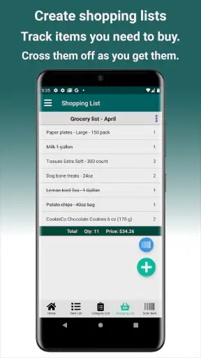 My Pantry Tracker screenshot
