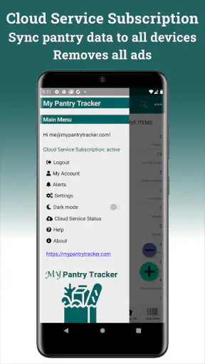 My Pantry Tracker screenshot