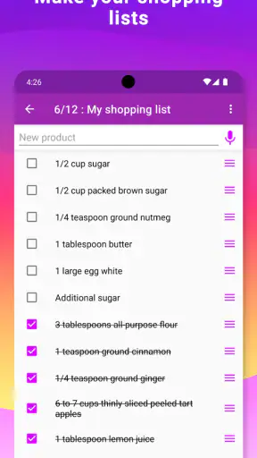 My Recipe Box: Mijn kookboek screenshot