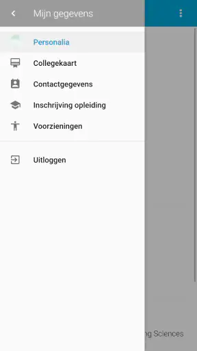 My TU Delft screenshot