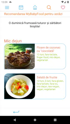 MyBabyFood screenshot