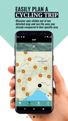myCols - fietsbeklimmingen screenshot