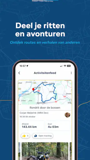 MyRoute-app screenshot