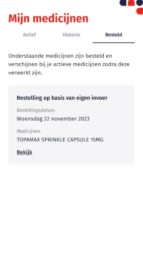 Nationale Apotheek screenshot