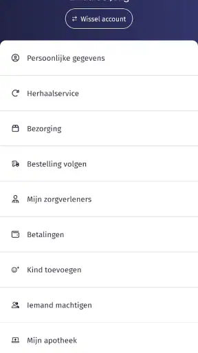 Nationale Apotheek screenshot