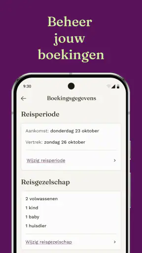 Natuurhuisje screenshot