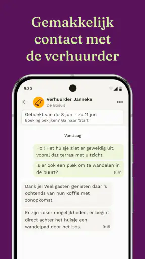 Natuurhuisje screenshot