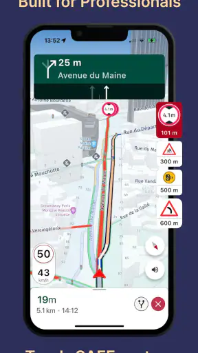 NaviTruck GPS Vrachtwagen screenshot