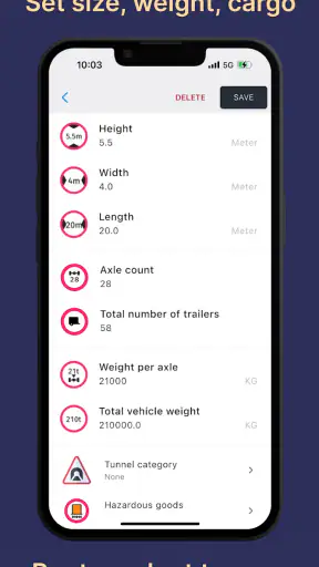 NaviTruck GPS Vrachtwagen screenshot