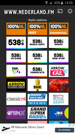 Nederland.FM - Radio screenshot