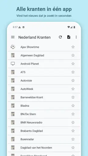 Nederland Kranten screenshot