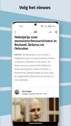 Nederlands Dagblad screenshot