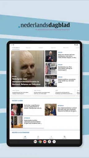 Nederlands Dagblad screenshot
