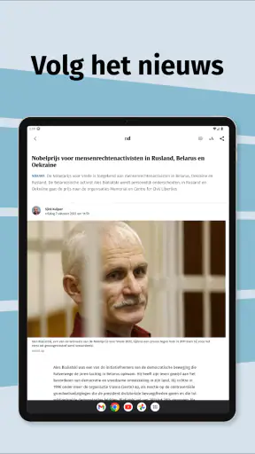 Nederlands Dagblad screenshot