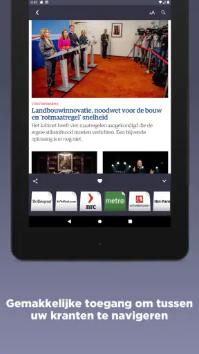 Nederlandse Kranten screenshot