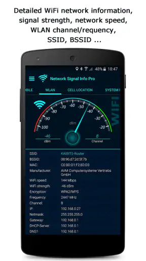 Network Signal Info Pro screenshot