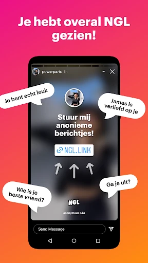 NGL - anonieme q&a screenshot