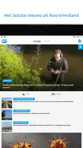NH Nieuws screenshot