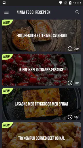 Ninja Foodi Recepten screenshot