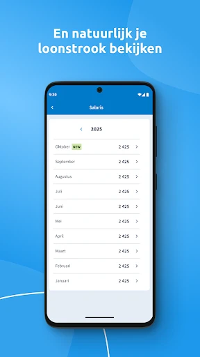 Nmbrs Medewerker app screenshot