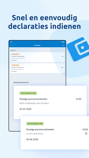Nmbrs Medewerker app screenshot