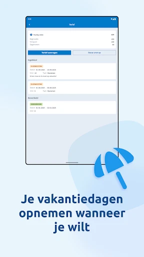 Nmbrs Medewerker app screenshot