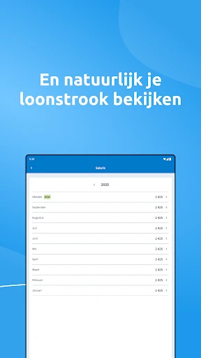 Nmbrs Medewerker app screenshot