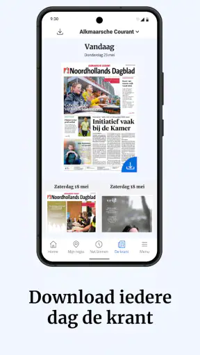 Noordhollands Dagblad screenshot