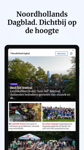 Noordhollands Dagblad screenshot