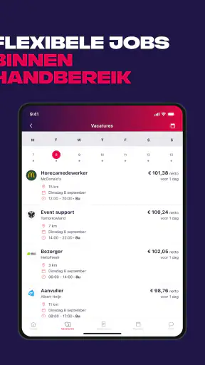 Nowjobs: Flexibele jobs screenshot