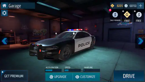 NS2 car racing game screenshot