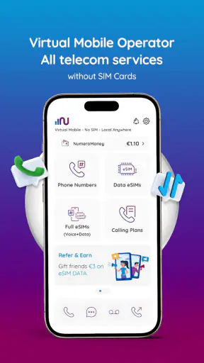 Numero: Data, Numbers, & Calls screenshot