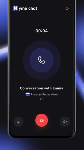 Nyme Chat: Stem & Tekst screenshot