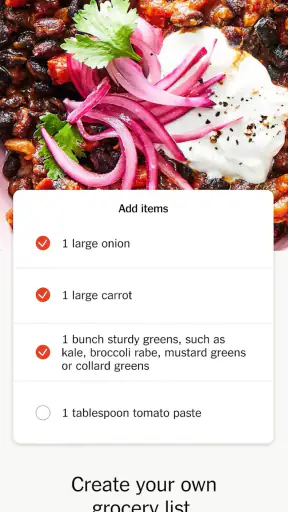 NYT Cooking: Quick Tasty Meals screenshot