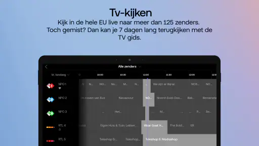 Odido online TV screenshot