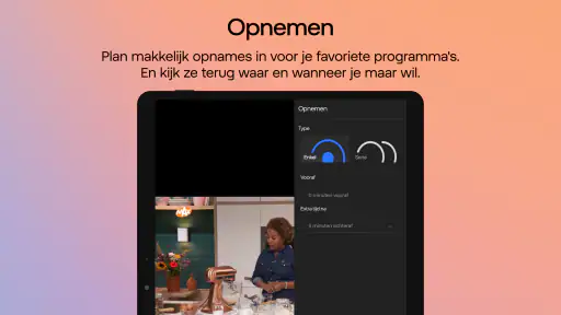 Odido online TV screenshot