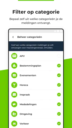 OmgevingsAlert screenshot