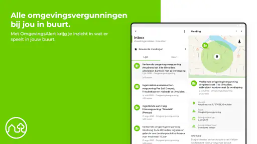OmgevingsAlert screenshot
