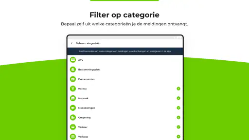 OmgevingsAlert screenshot