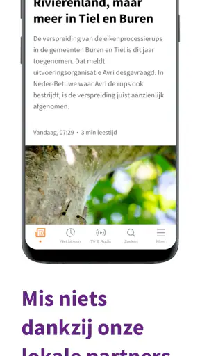 Omroep Gelderland screenshot