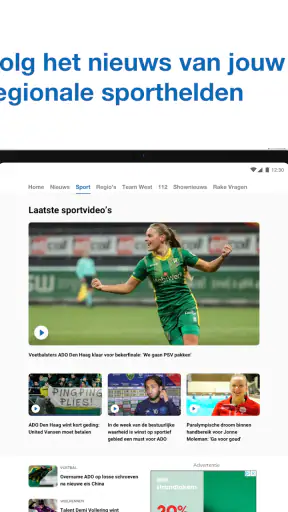 Omroep West: Nieuws en Sport screenshot